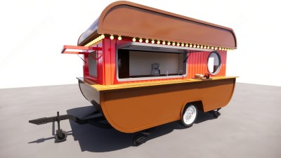 现代风格快餐店 商场移动房车 移动快餐车 外卖车 花车 装饰车 小吃车 售货摊位 售卖车 汉堡店